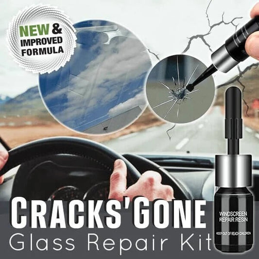 🔥(Aktion – 50% RABATT) Cracks Gone Glasreparaturset (neue Formel)