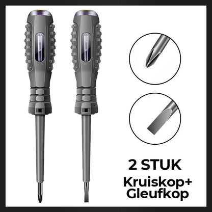 🔥Uitverkoop 50% korting🔥2-in-1 Hoog koppel Sterke Magnetische Schroevendraaier Elektriciteitsdetector