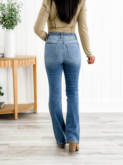 🍂Herfstaanbiedingen🍂bootcut jeans met buikcontrole👖