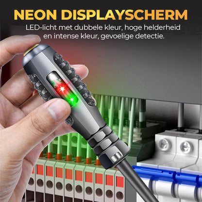 🔥Uitverkoop 50% korting🔥2-in-1 Hoog koppel Sterke Magnetische Schroevendraaier Elektriciteitsdetector