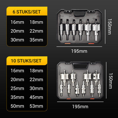 🔥Uitverkoop 50% korting⚒️🧰Gatenfrees met Hardmetalen Punt voor Metaal