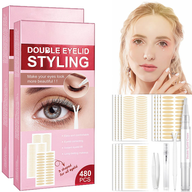 Invisible Waterproof 480PCS Double Eyelid Tape