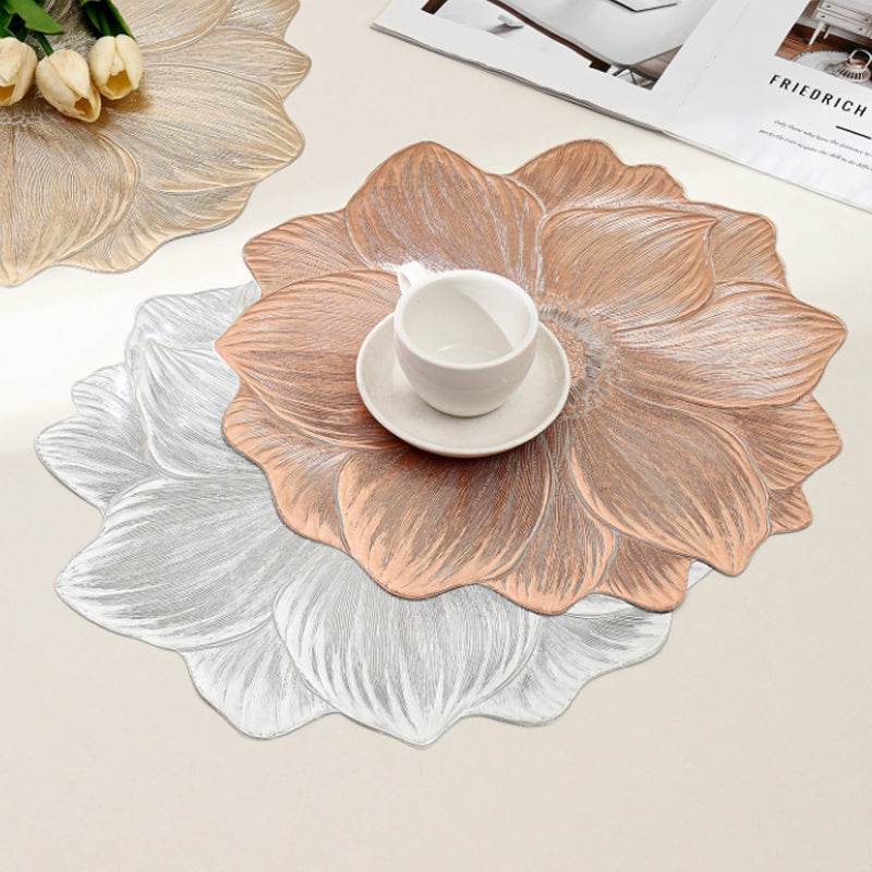 🌸Uitverkoop 50% korting🌸Lotusvormige hittebestendige en wasbare placemat