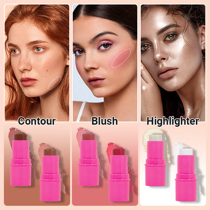 🔥Koop 1 krijg 1 gratis🔥Make-Upsticks Voor Blush, Contour En Highlighter