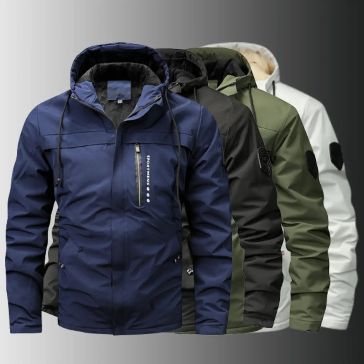 ❄️Winteraanbiedingen 50% korting🎁Casual heren jas dik capuchon windjack