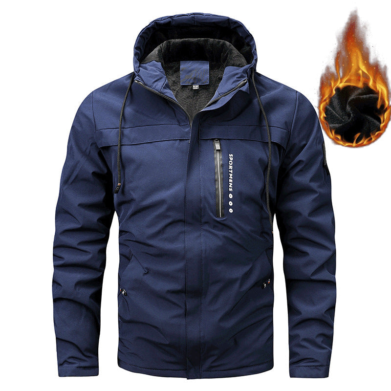 ❄️Winteraanbiedingen 50% korting🎁Casual heren jas dik capuchon windjack