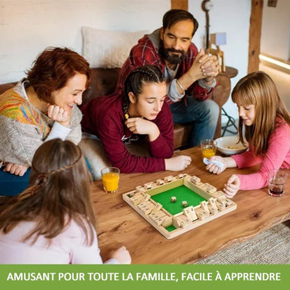 🔥FUN FAMILIE SPELLEN - Shut The Box Bordspel 🎲